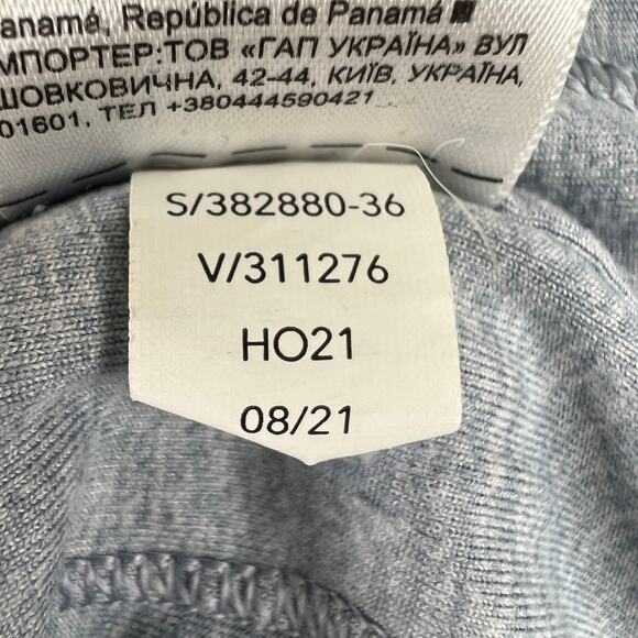 ATHLETA Blue Gray Star Crewneck Long Sleeve Thumb Hole Utempo Pullover Top 2X - Picture 6 of 6